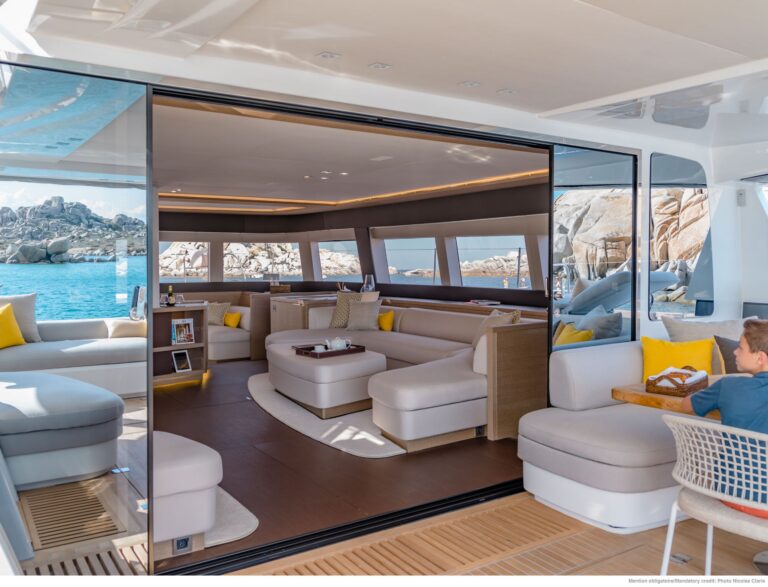 Main salon view from aft deck