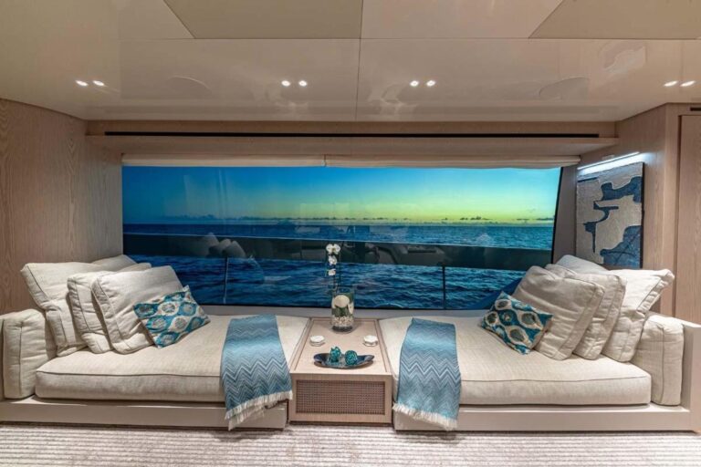 Comfortable furnishings and fabulous views