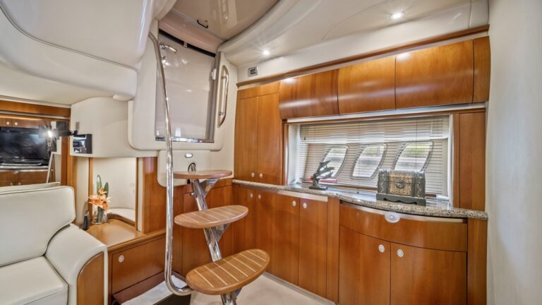 Main salon cabinetry