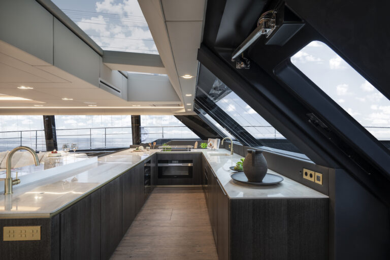 Open galley