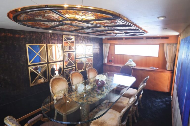 Opulent dining room