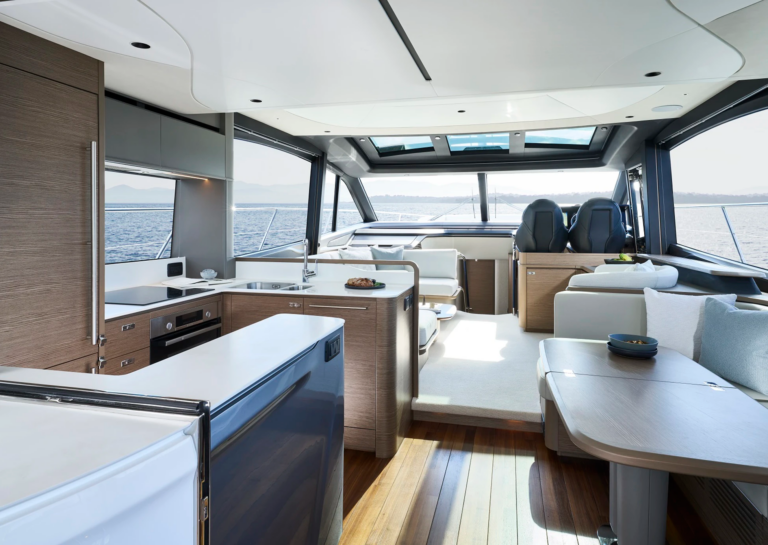 Main Salon Galley And Dining