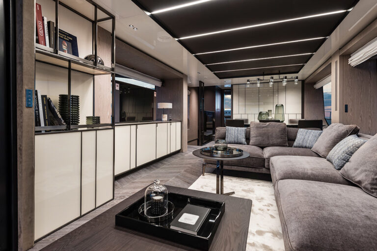 Main Salon Aft View Forward