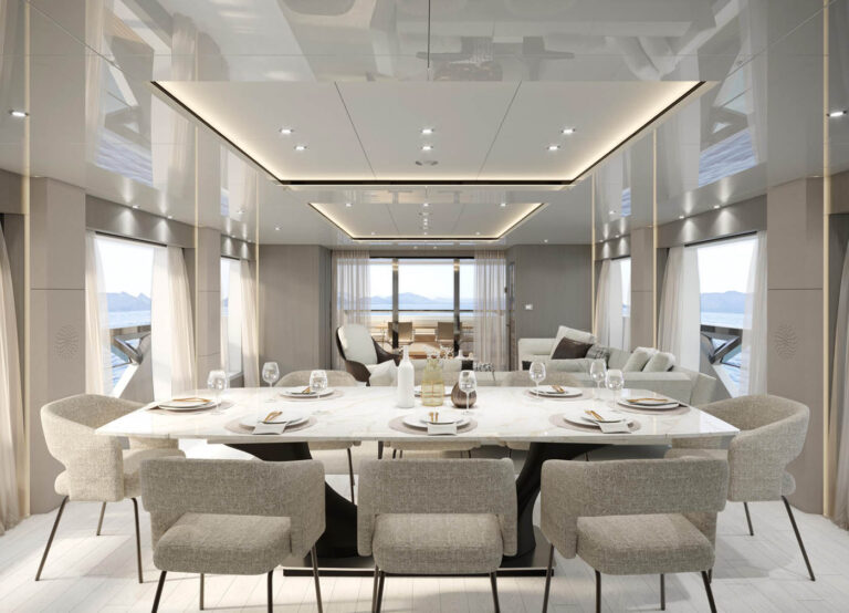 Main Salon Dining (rendering)