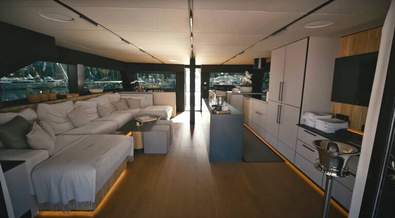 Main Salon With Open Galley