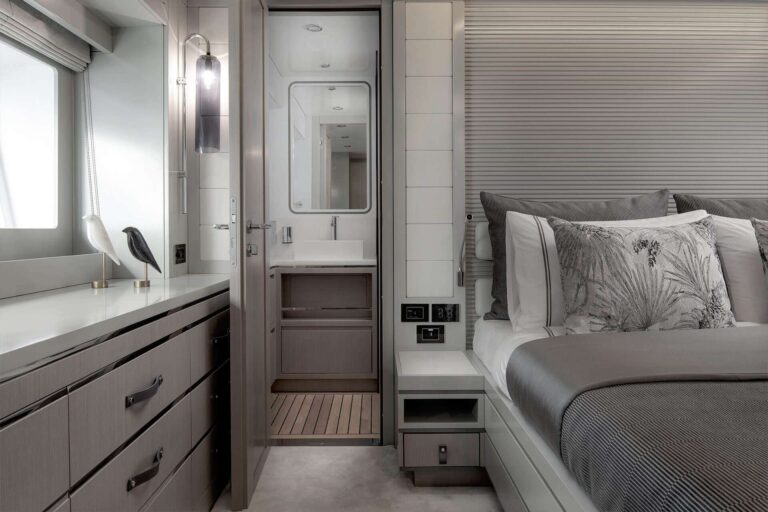 Master Suite View Into Ensuite