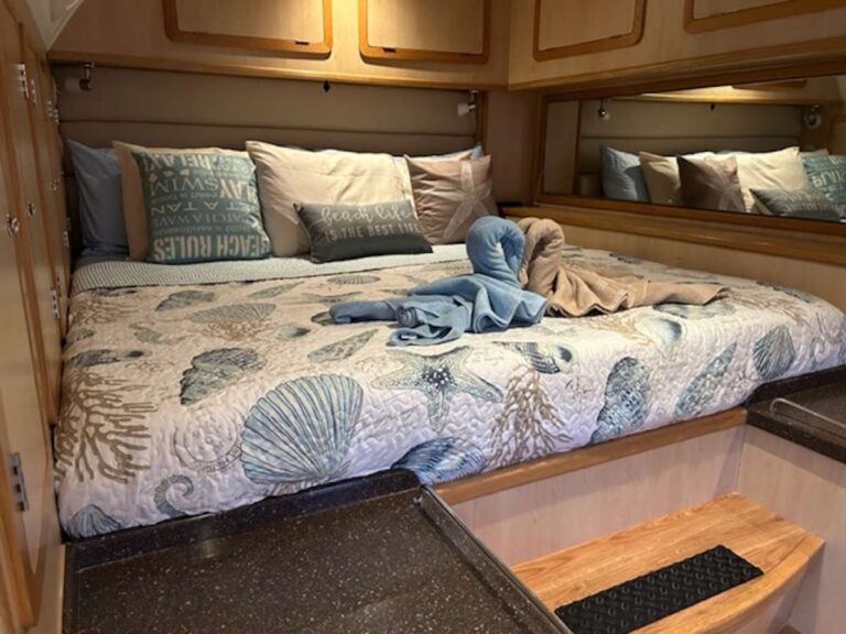Sailing Catamaran MANNA Master Cabin