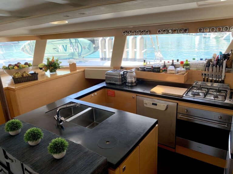 Sailing Catamaran ODYSSEA Galley