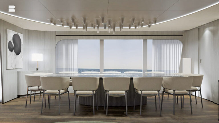 Formal Dining On Upper Deck