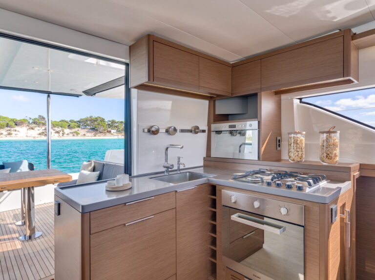 Integrated Salon Galley