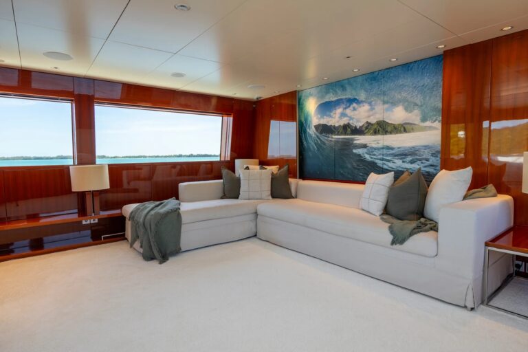 Salon On Owner's Deck