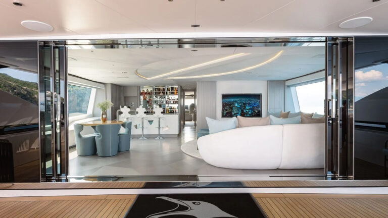 View Into Sky Lounge