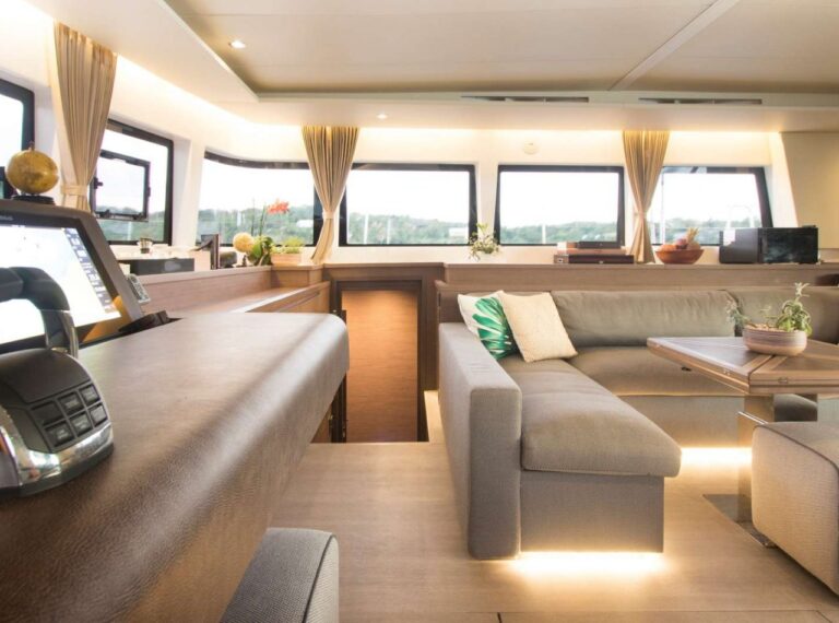Access From The Main Salon To Lower Deck