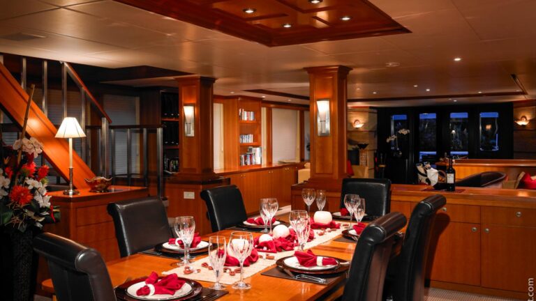Formal Dining On Main Deck