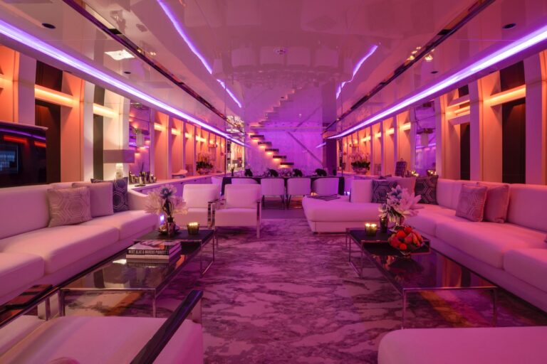 Main Salon At Night