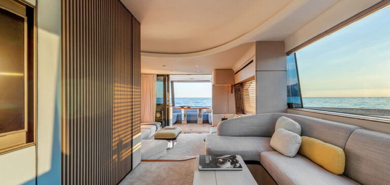 Main Salon Dining View Aft