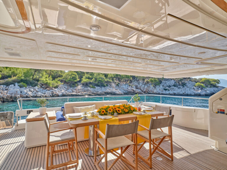 Outdoor Dining On Main Deck
