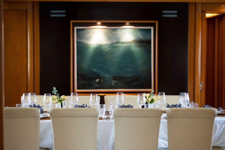 Main Salon Dining Detail