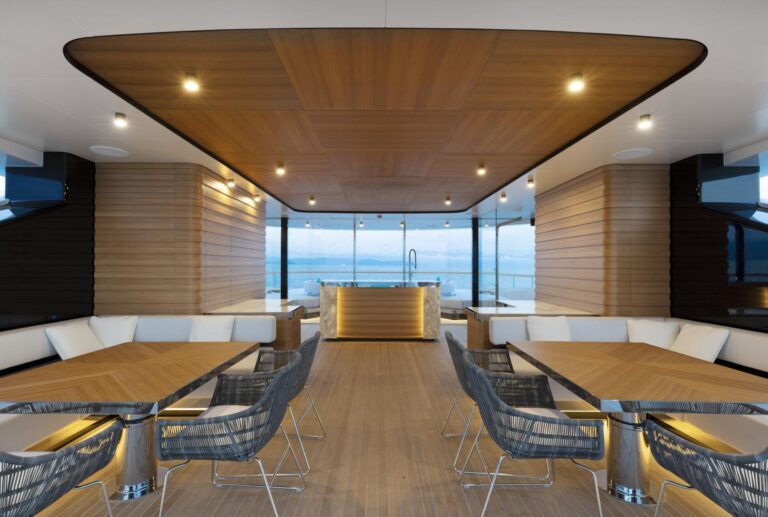 Sun Deck Interior Dining