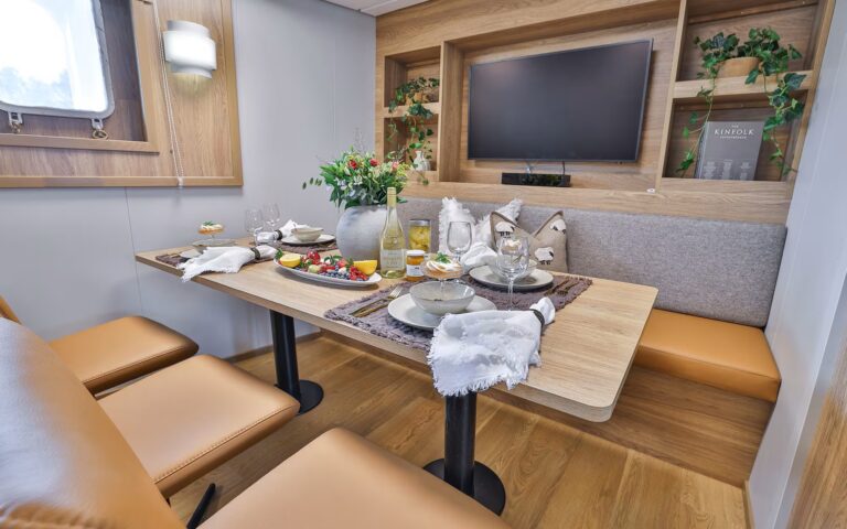 Banquette Seating In The Dining Room