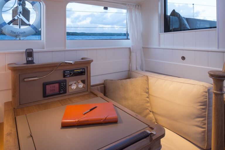 31 Royal Huisman Sailing Yacht Pumula - Owners Cabin - Photo by Cory Silken