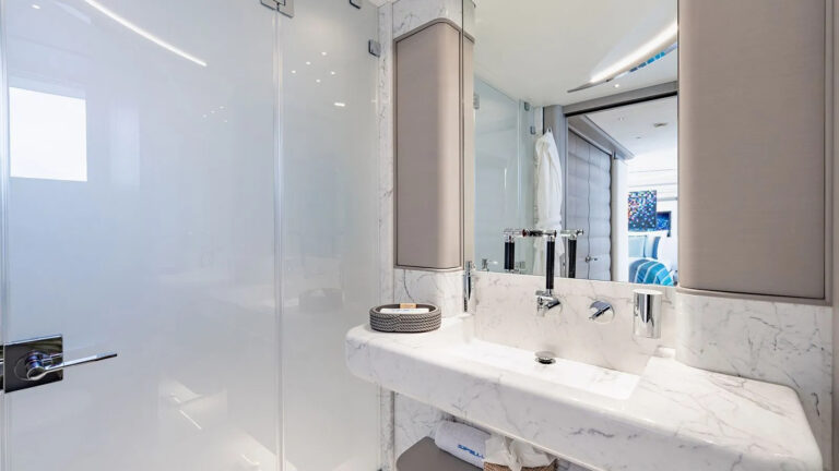 His And Hers Ensuite In Master Suite