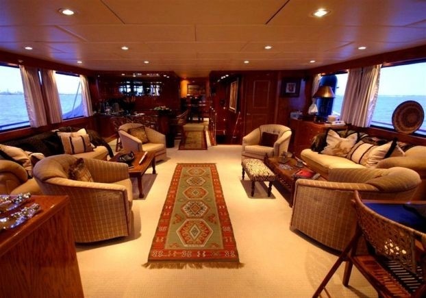 Inside Aboard Yacht ASKARI