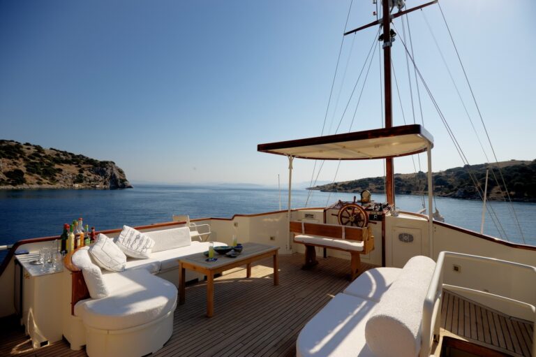 Deck Sitting On Board Yacht EL BANDIDO