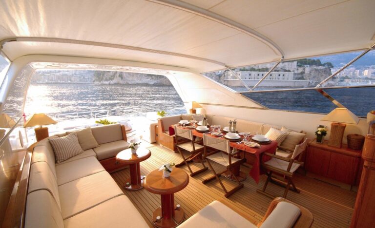 Inside Aboard Yacht ELLICHA