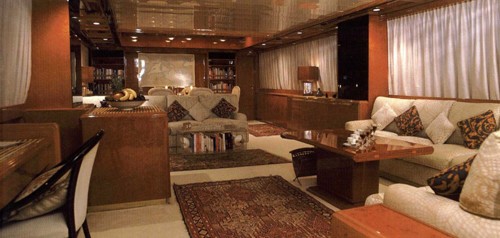 Inside Aboard Yacht VALIA
