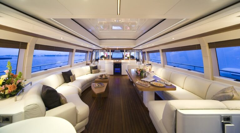 Inside On Board Yacht MOON GODDESS