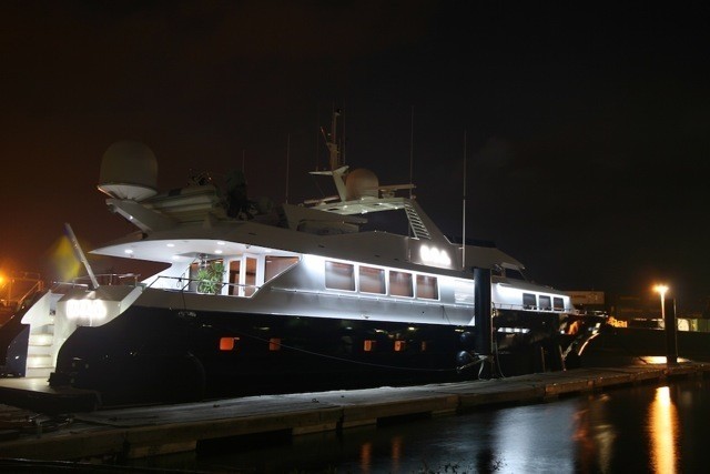 Evening Overview On Board Yacht ADO