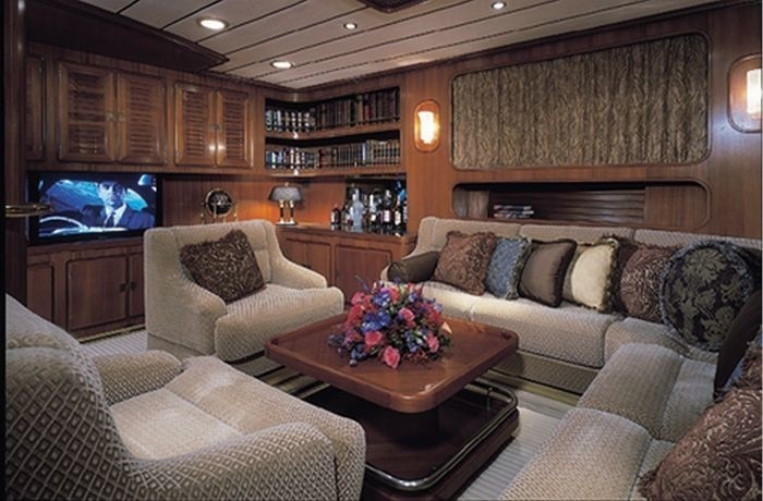 Saloon On Yacht GITANA