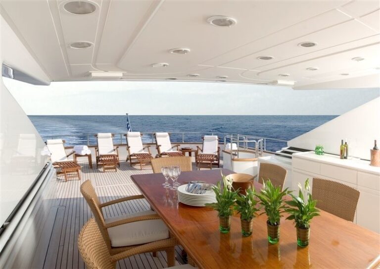 Top Deck On Yacht LET IT BE
