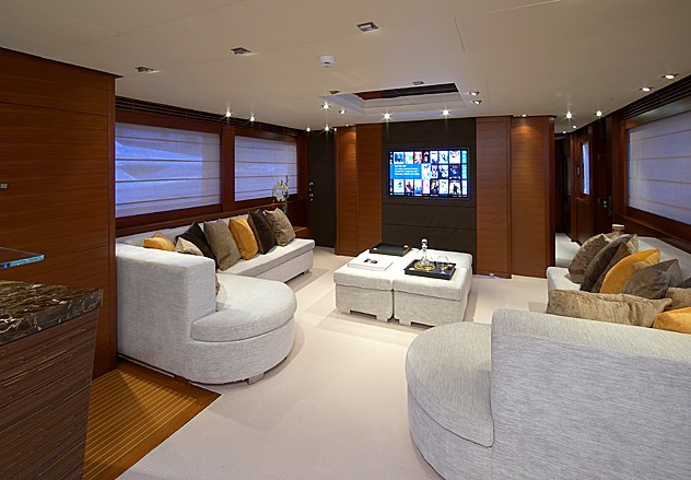 Saloon On Board Yacht MATSU