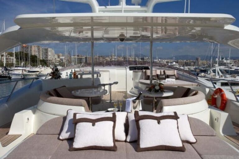 Sunshine Relaxing On Board Yacht MATSU