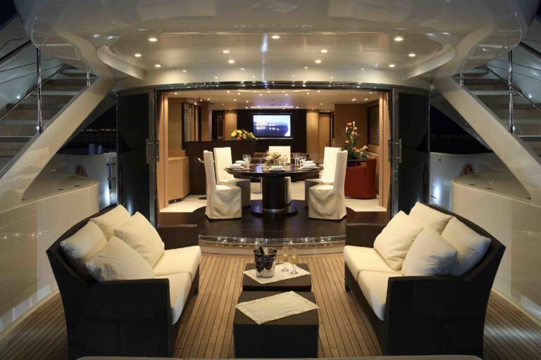 External Sitting On Yacht MIDNIGHT SUN