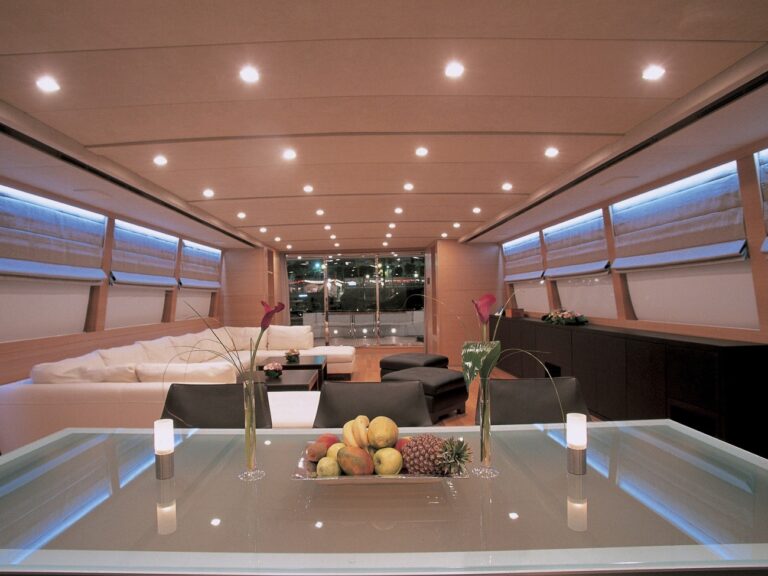 Aft Aspect On Yacht SHELEILA