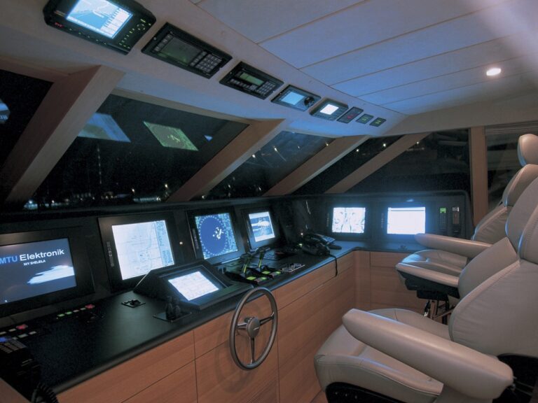 Bridgedeck On Yacht SHELEILA