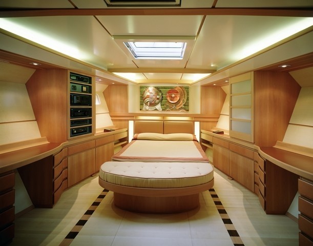 Main Master Cabin On Board Yacht VIRIELLA