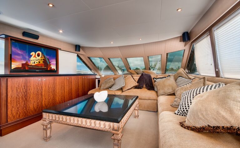 Saloon On Board Yacht ANDIAMO