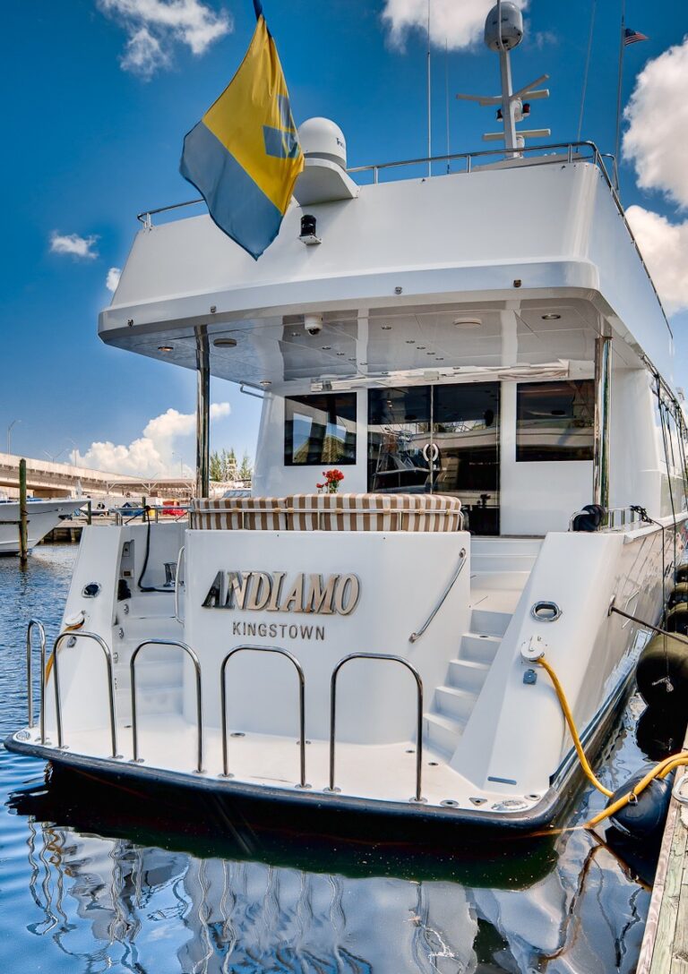 Aft On Yacht ANDIAMO