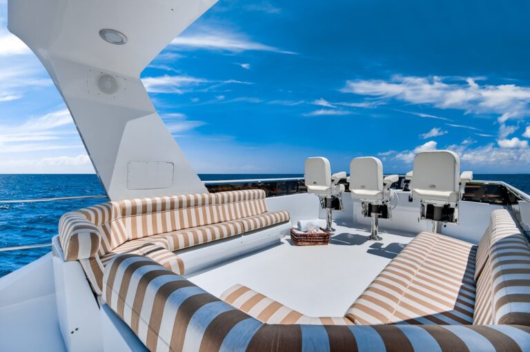 Fly-bridge On Board Yacht ANDIAMO