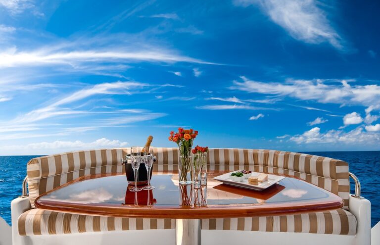 Circular Sitting On Board Yacht ANDIAMO