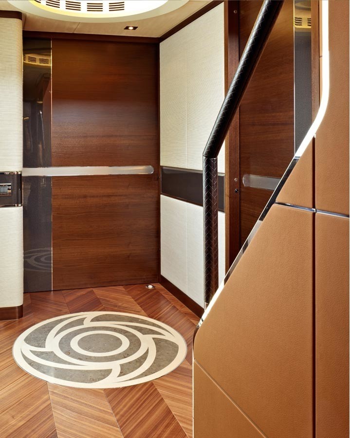 Lobby On Board Yacht AURELIA