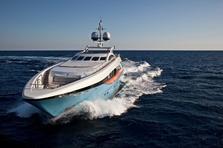 Forward Aspect On Yacht AURELIA