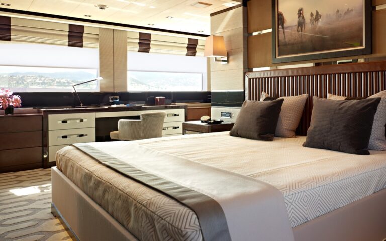 Guest's Cabin Aboard Yacht AURELIA