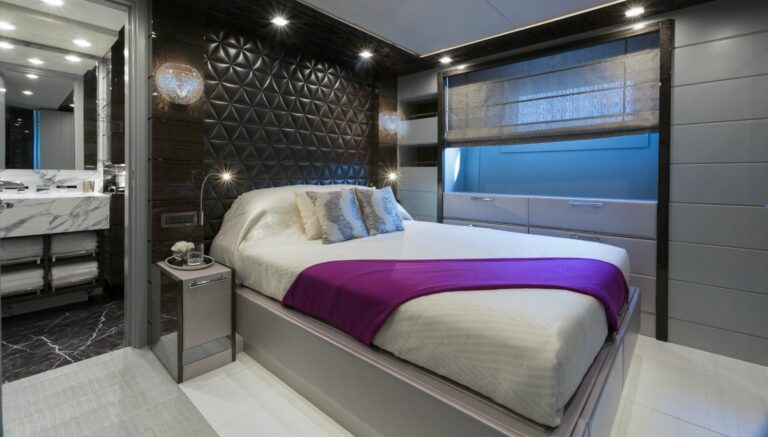The 37m Yacht EDESIA - Double guest cabin lower deck