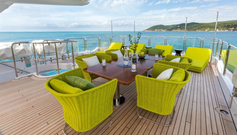 The 37m Yacht EDESIA - Sundeck seating