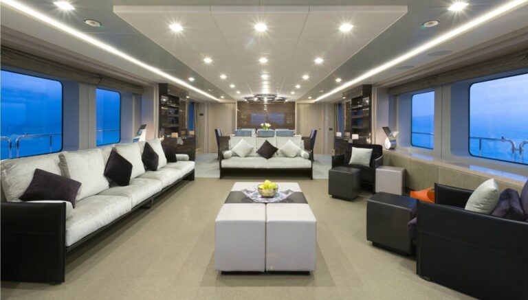The 37m Yacht EDESIA - Main salon
